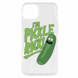 Чехол для iPhone 14 Plus I'm Pickle Rick! - PrintSalon