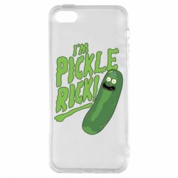 Чехол для iPhone5/5S/SE I'm Pickle Rick! - PrintSalon