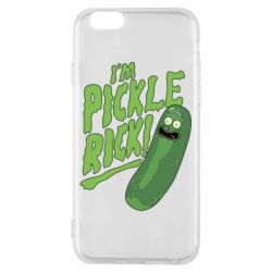 Чехол для iPhone 6/6S I'm Pickle Rick! - PrintSalon