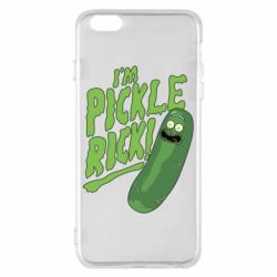 Чехол для iPhone 6 Plus/6S Plus I'm Pickle Rick! - PrintSalon