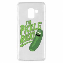 Чехол для Samsung A8 2018 I'm Pickle Rick! - PrintSalon