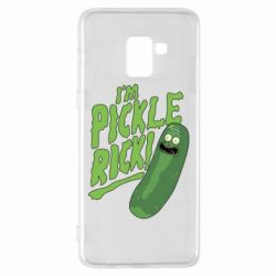 Чехол для Samsung A8+ 2018 I'm Pickle Rick! - PrintSalon