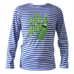 Тельняшка с длинным рукавом I'm Pickle Rick! - PrintSalon