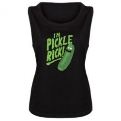 Женская майка I'm Pickle Rick! - PrintSalon