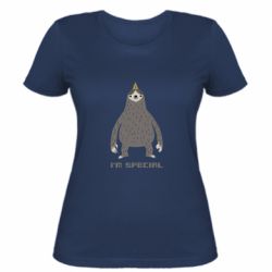 Женская футболка I'm special Sloth - PrintSalon