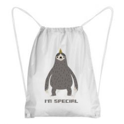 Рюкзак-мешок I'm special Sloth - PrintSalon