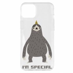 Чехол для iPhone 14 Plus I'm special Sloth - PrintSalon