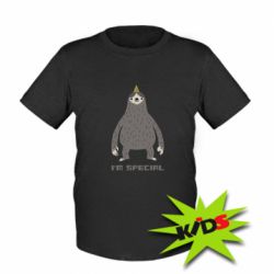Детская футболка I'm special Sloth - PrintSalon