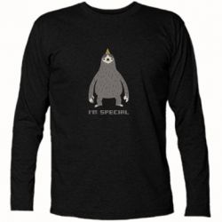 Футболка с длинным рукавом I'm special Sloth - PrintSalon