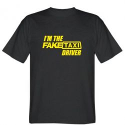 Чоловіча футболка Stedman I'm the Fake Taxi Driver - PrintSalon