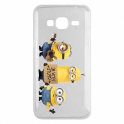 Чохол для Samsung J3 2016 I'm with stupid