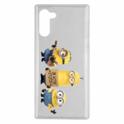 Чехол для Samsung Note 10 I'm with stupid - PrintSalon