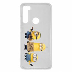 Чехол для Xiaomi Redmi Note 8 I'm with stupid - PrintSalon