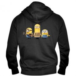 Мужское худи на молнии I'm with stupid - PrintSalon