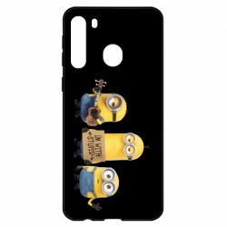 Чехол для Samsung A21 I'm with stupid - PrintSalon