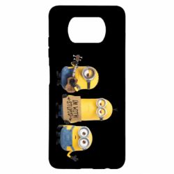 Чехол для Xiaomi Poco X3 I'm with stupid - PrintSalon