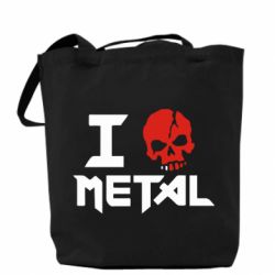 Эко-сумка I love metal