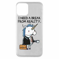 Чехол для iPhone 11 I need a break from reality. - PrintSalon