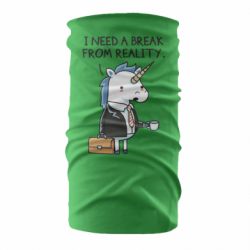 Бандана I need a break from reality. - PrintSalon