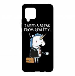 Чехол для Samsung A42 5G I need a break from reality. - PrintSalon