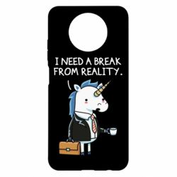 Чехол для Xiaomi Redmi Note 9 5G/Redmi Note 9T I need a break from reality. - PrintSalon