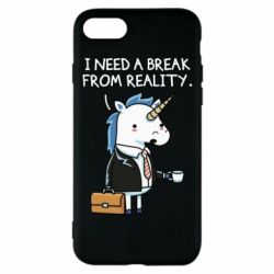 Чехол для iPhone 8 I need a break from reality. - PrintSalon