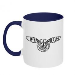 Чашка двокольорова I open at the close - PrintSalon