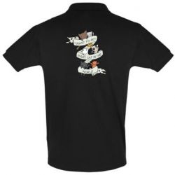 Мужское поло I want to open every cat in the world - PrintSalon