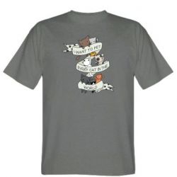 Мужская футболка Stedman I want to open every cat in the world