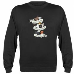 Cвитшот I want to open every cat in the world - PrintSalon