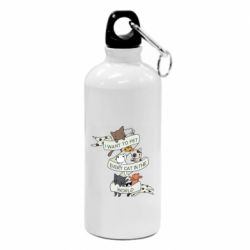 Фляга I want to open every cat in the world - PrintSalon