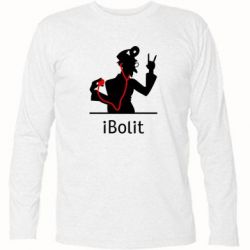 Футболка с длинным рукавом iBolit - PrintSalon