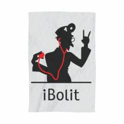Полотенце с принтом iBolit - PrintSalon