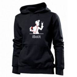 Женское худи iBolit - PrintSalon