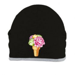 Шапка Ice cream flowers - PrintSalon