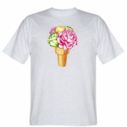 Мужская футболка Stedman Ice cream flowers - PrintSalon