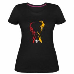 Жіноча преміум футболка Ichigo and Rukia - PrintSalon