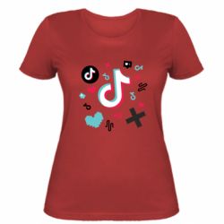 Женская футболка Icons TIK TOK - PrintSalon