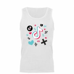 Мужская майка Icons TIK TOK - PrintSalon