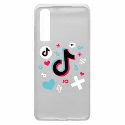Чехол для Huawei P30 Icons TIK TOK - PrintSalon