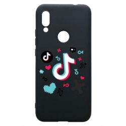 Чехол для Xiaomi Redmi 7 Icons TIK TOK - PrintSalon