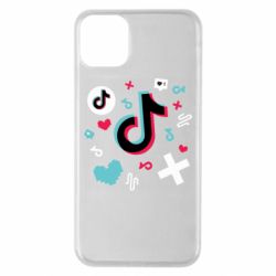Чехол для iPhone 11 Pro Max Icons TIK TOK - PrintSalon