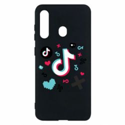 Чехол для Samsung M40 Icons TIK TOK - PrintSalon