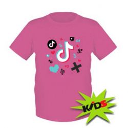Детская футболка Icons TIK TOK - PrintSalon