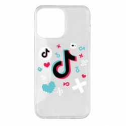 Чехол для iPhone 14 Pro Max Icons TIK TOK - PrintSalon