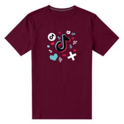 Мужская футболка премиум Icons TIK TOK - PrintSalon