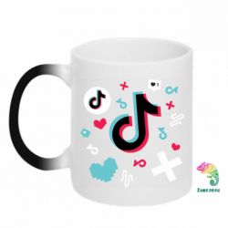 Чашка-хамелеон Icons TIK TOK - PrintSalon
