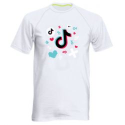 Мужская футболка для спорта Icons TIK TOK - PrintSalon