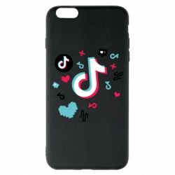 Чехол для iPhone 6 Plus/6S Plus Icons TIK TOK - PrintSalon