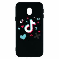 Чехол для Samsung J3 2017 Icons TIK TOK - PrintSalon